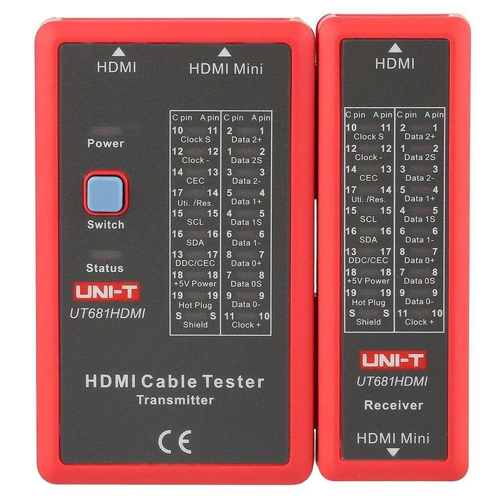 PROBADOR CABLR HDMI UT681HDMI UNI-T