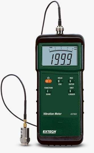MEDIDOR DE VIBRACIONES SERVICIO PESADO EXTECH 407860