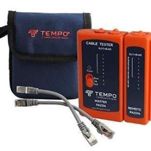 PROBADOR CABLE RED RJ45 REDES/LAN TEMPO