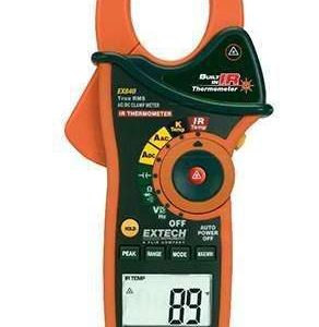 AMPERIMETRO DE GANCHO EX840 EXTECH DIGITAL