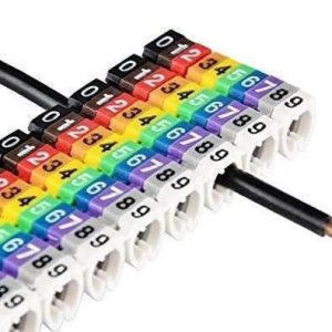 MARCADOR DE CABLE KN-20 EZITOWN 150 PIEZAS