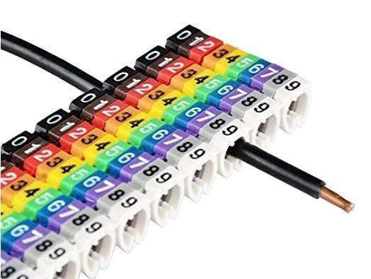 MARCADOR DE CABLE KN-20 EZITOWN 150 PIEZAS