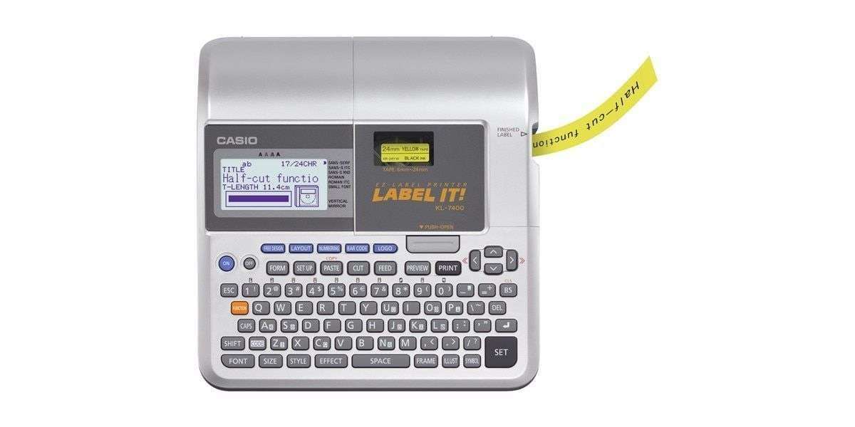ETIQUETADORA KL-7400 CASIO