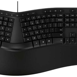 TECLADO USB ERGONOMICO INCASE LXM-00001 INGLES