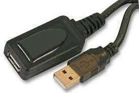 CABLE USB A-A M-H 10MT #150248 MANHATTAN
