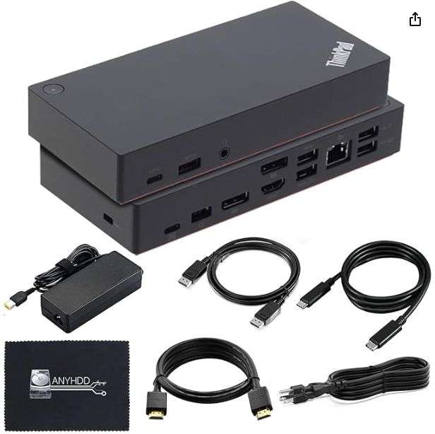 DOCKING STATION LENOVO 40AS0090US THINKPAD GEN 2 90W