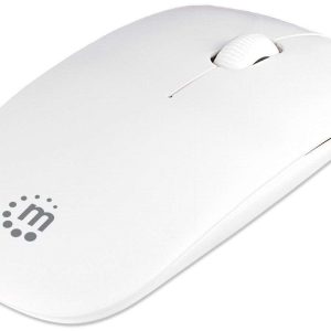 MOUSE USB OPTICO SLIM #177627 BLANCO MANHATTAN