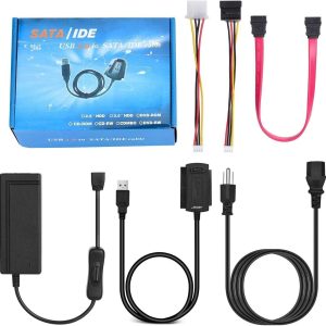 CONVERTIDOR IDE/SATA/ A USB AGILER #AGI-1110