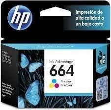 TINTA HP 664 TRICOLOR F6V28AL