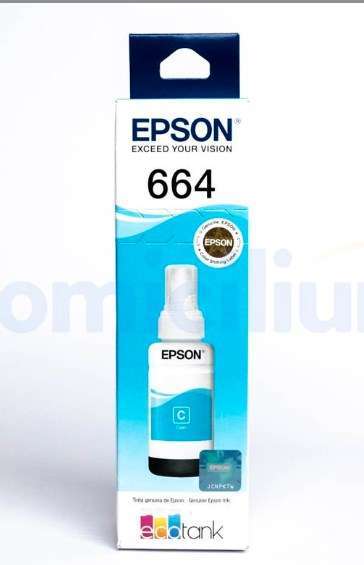 TINTA EPSON CYAN T664220