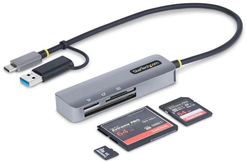 LECTOR TARJETA MEMORIA STARTECH FCREADMICRO3V2