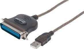 CONVERTIDOR USB A CN36 36PIN PARALELO M/M MANHATTAN 317016 DE 6'