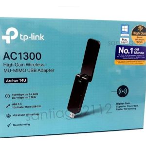 TARJETA RED INAL. USB AC1300 ARCHER T4U DUAL BAND MU-MIMO