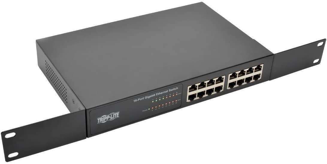 CONCENTRADOR RED 16 PUERTOS SWITCH RACK 1U 10/100/1000 RJ45 19 INCH TL-SG1016 TP-LINK