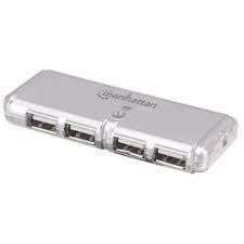 CONCENTRADOR USB 4 PUERTOS #160599 MANHATTAN
