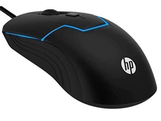 MOUSE USB GAMING M100 HP BLANCO/GRIS