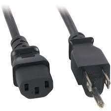 CABLE PODER AC 3M COMPUTADORA #110-134 18 AWG/3 IEC PARTS EXPRESS