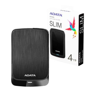 DISCO DURO EXTERNO 4TB ADATA 2.5 USB NEGRO AHV320-4TU31-CBK