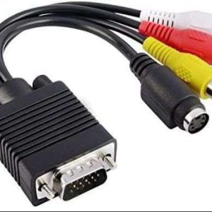 CONVERTIDOR VGA A S-VIDEO/RCA
