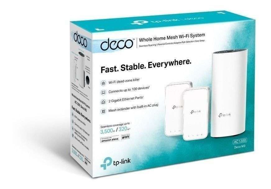 ENRUTADOR INAL DECO M3 3PACK AC1200 TP-LINK