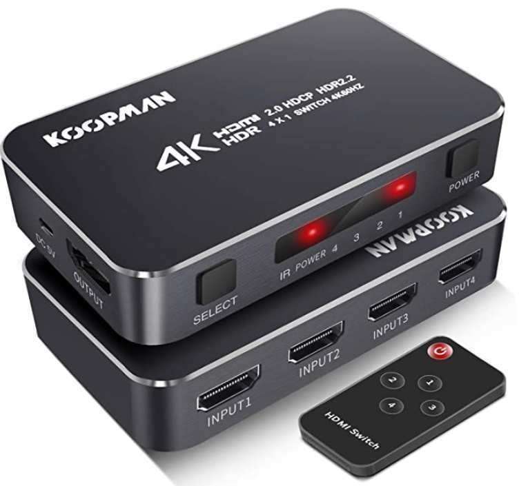 SWITCH HDMI 3 PUERTOS 4K 3D UGREEN