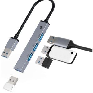 CONCENTRADOR USB 3.0 TOTU 4 PUERTOS
