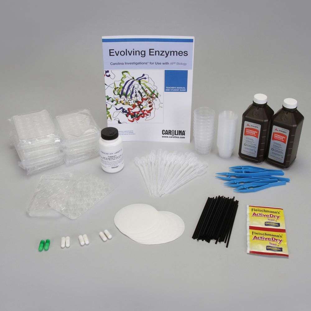 KIT DE 8 ESTACIONES DE ENZIMAS EN EVOLUCIÌÒN 747820 CAROLINA BIOLOGICAL