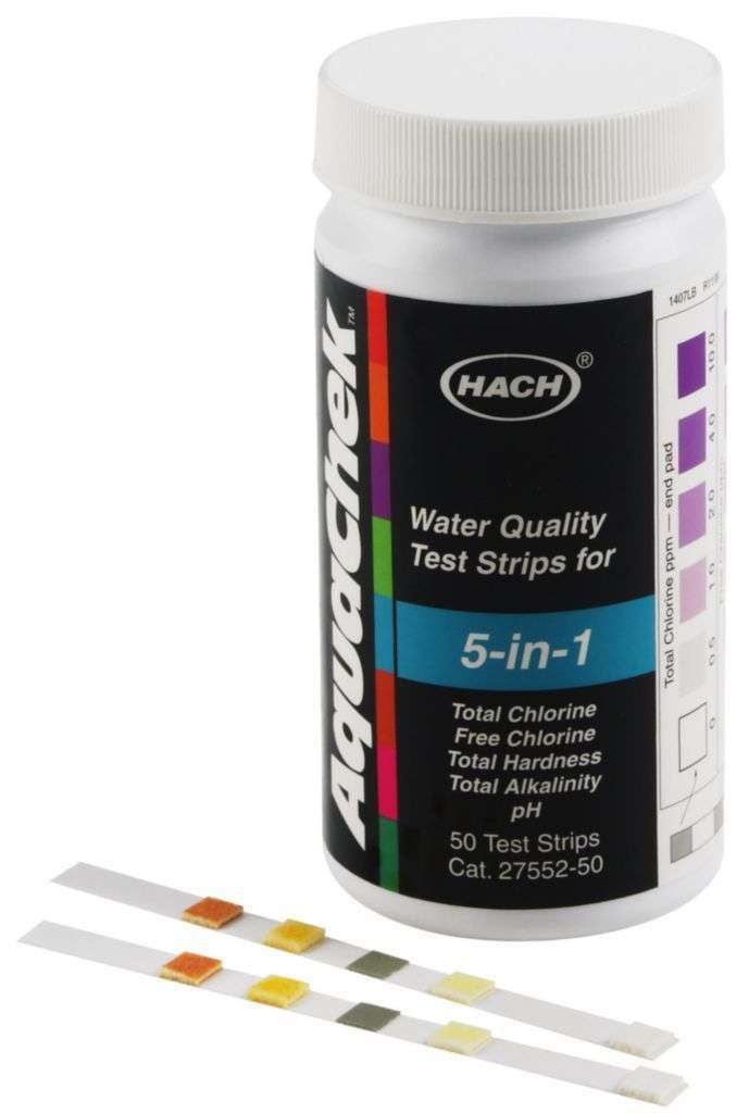 TIRAS DE PRUEBA PARA CALIDAD DEL AGUA, 5 EN 1 97026-318 VWR SCIENTIFIC