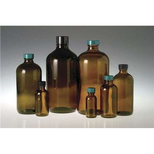 RONDA BOSTON AMBAR, 480ML, TAPA DE 28-400 PP Y DISCO DE PTFE 1225G49 THOMAS SCIENTIFIC