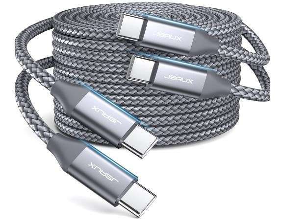 CABLE USB TIPO C A TIPO C CARGA RAPIDA 1.8M ISAUX CTCKJ-1
