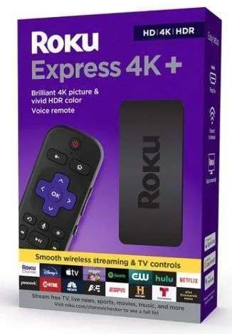ROKU EXPRESS 4K STREAMING MEDIA STICK FULL HD 1080P # 3910MX