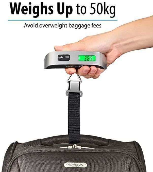 BALANZA TIPO GANCHO MALETA 110LBS/50KGS FOSMON