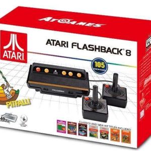 CONSOLA RETRO ATARI CLASICO NEGRO