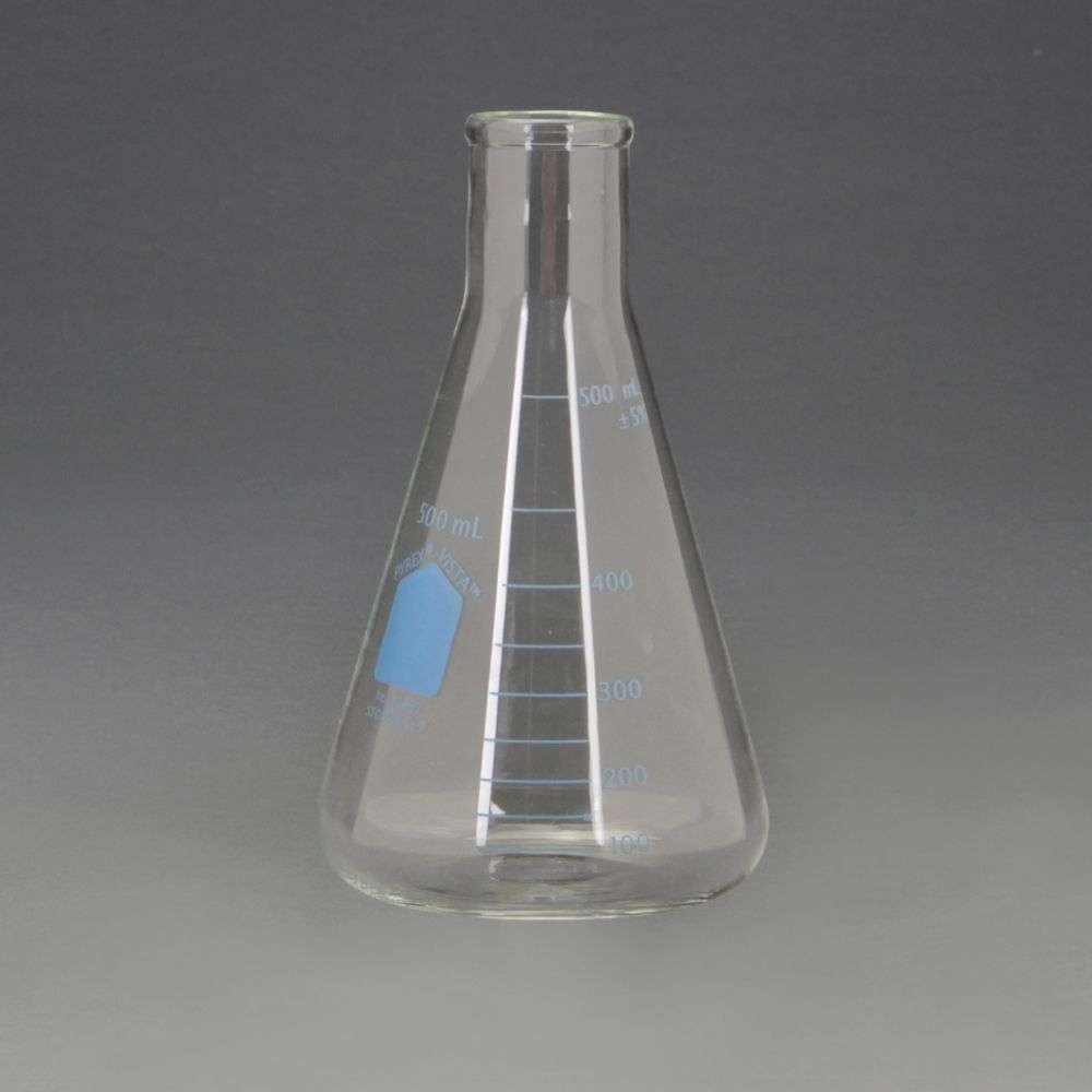 MATRAZ ERLENMEYER, 500 ML, PAQUETE DE 6 721151 CAROLINA BIOLOGICAL