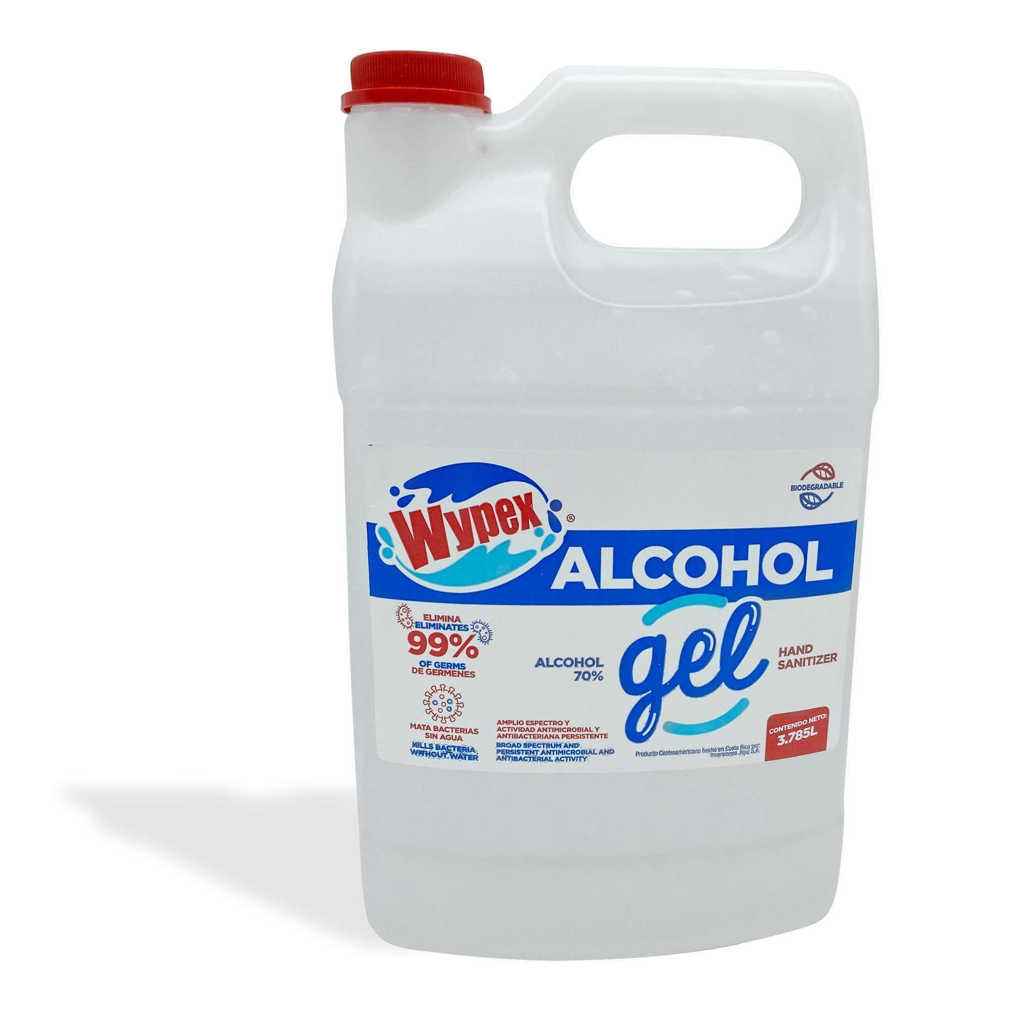 ALCOHOL GEL WYPEX GALON 1X4