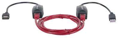 EXTENDER USB / RED 60MTS MANHATHAN 60MTS 179300