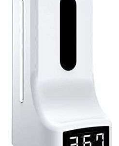 TERMOMETRO INFRARROJO CORPORAL CON DISPENSADOR DE ALCOHOL LIEN SIN CONTACTO DE 44.0 FL OZ,