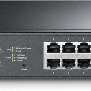 CONCENTRADOR RED 16 PUERTOS 10/100/1000 POE TL-SG1016PE TP-LINK