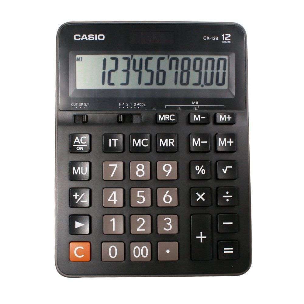 CALCULADORA GX-12B-BK CASIO