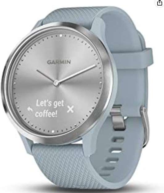 VIVOMOVE HR SPORT SEAFOAM-SILVER 010-01850-08