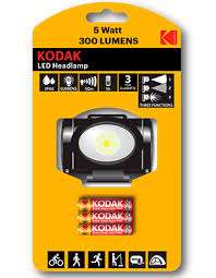 FOCO CABEZA KODAK LED 300 LUMENS 5WATTS