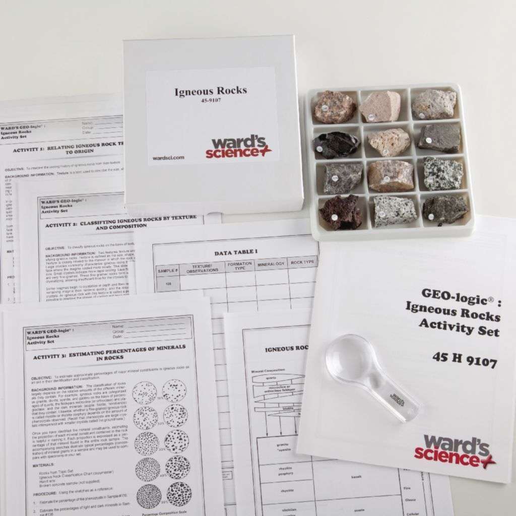CONJUNTO DE ROCAS ÌGNEAS GEOLÌÒGICAS 470025-348 VWR SCIENTIFIC