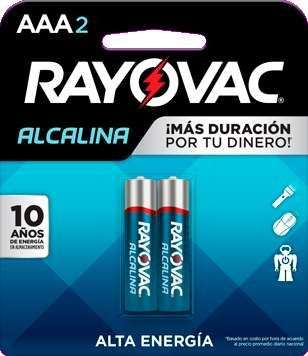 BATERIA AAA ALCALIN RAYOVAC C/U