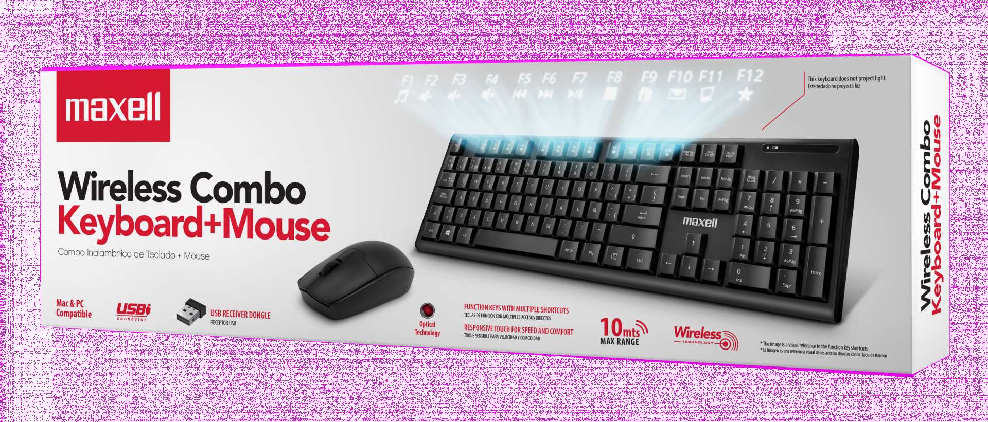 TECLADO Y MOUSE INAL MAXELL WKBC-200 347593