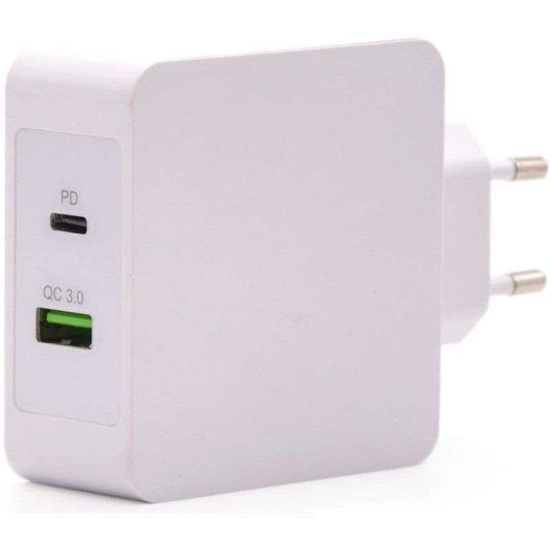 CARGADOR USB C 120V CARGA RAPIDA