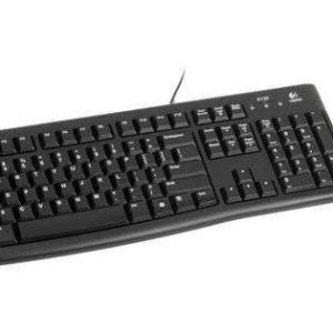 TECLADO/MOUSE ALAMBRICO USB INGLES LOGITECH MK-120