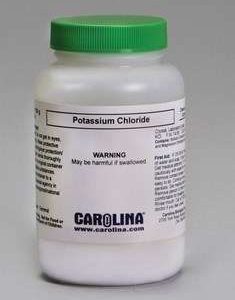 CLORURO DE POTASIO, CRISTAL, GRADO DE LABORATORIO, 100G 882908 CAROLINA BIOLOGICAL