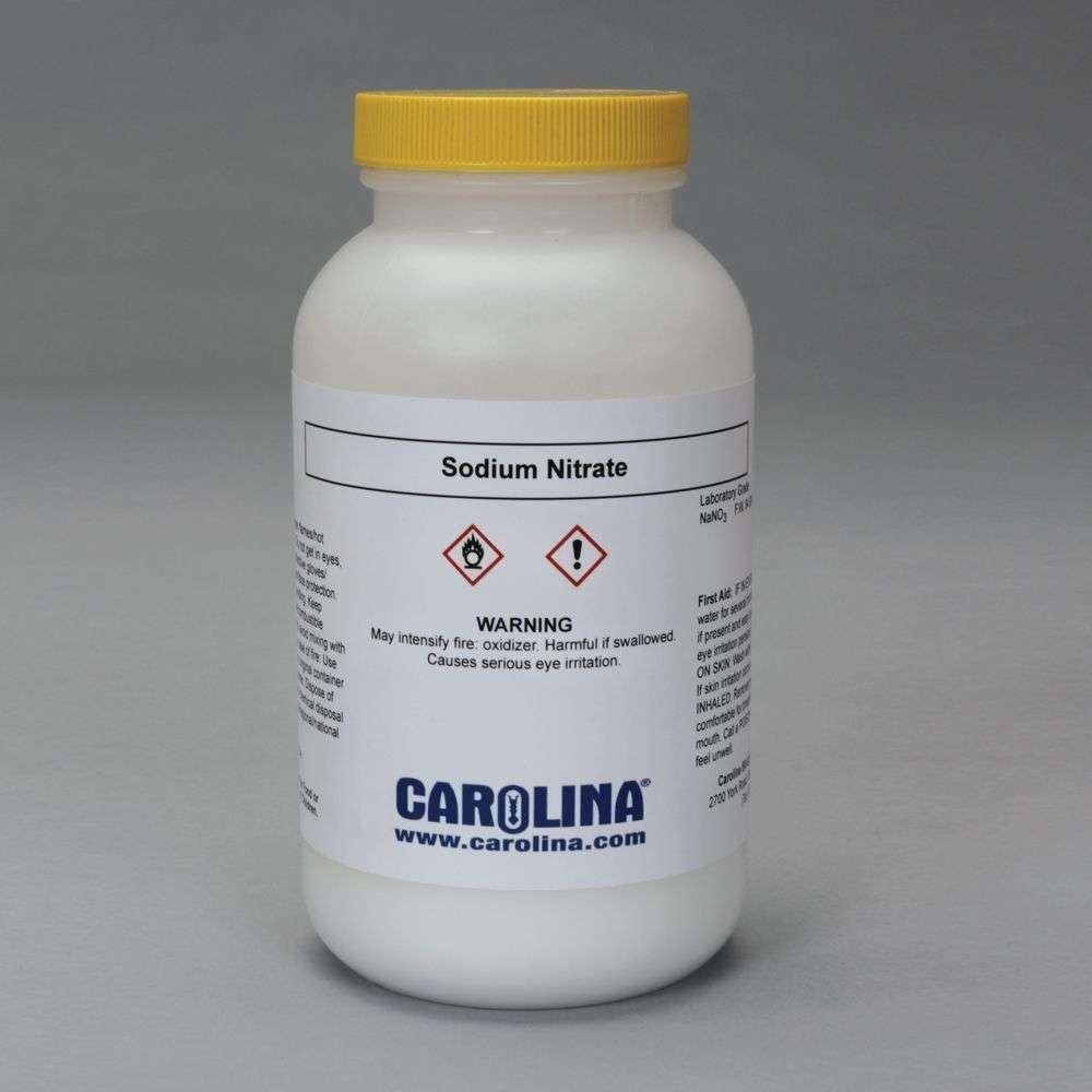 NITRATO DE SODIO, GRADO DE LABORATORIO, 500G 889840 CAROLINA BIOLOGICAL