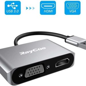 CONVERTIDOR USB A HDMI/VGA 8541670213 RAYCUE