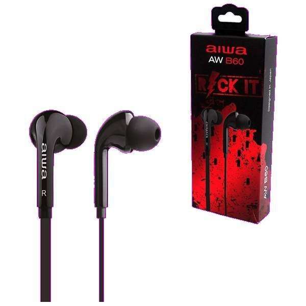AUDIFONO AIWA AW60B NEGRO INTERUDITIVO ALTO RENDIMIENTO
